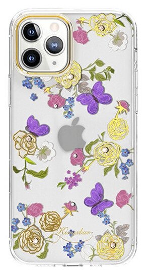 Чехол PQY Rose для iPhone 12 Pro Max Белый