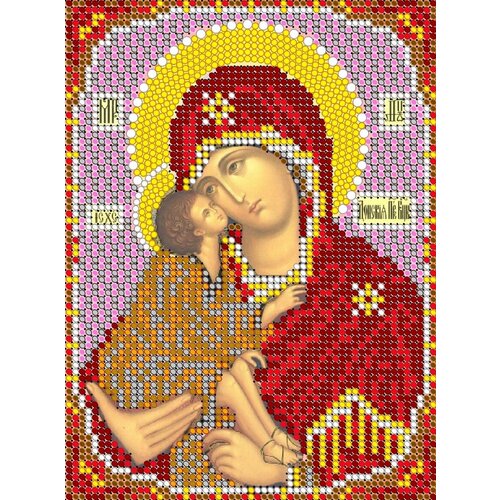 Золотое Руно РТ-128 Набор для вышивания бисером Икона Святой Мученицы Великой Княгини Елизаветы