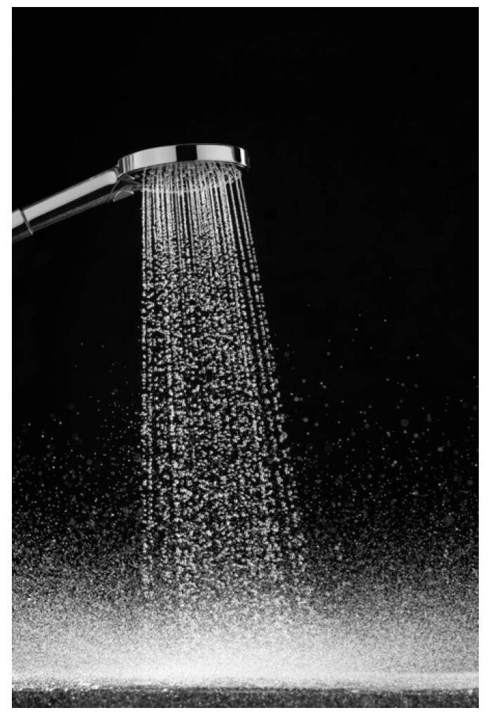 Raindance Select 26014000 Ручная лейка (3 режима, 20 л/мин, хром) Hansgrohe - фото №3