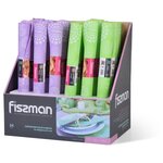 Коврик сервировочный Fissman 45x30 см на обеденный стол (силикон) цвет в ассортименте (0641) - изображение