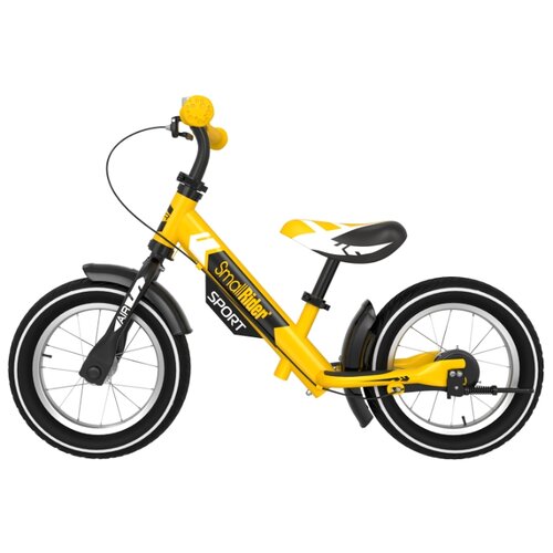 фото Беговел с 2 тормозами small rider roadster sport 4 air (желтый)