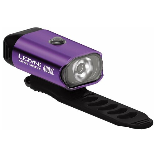 Фонарь передний LEZYNE Mini Drive 400XL фиолетовый фонарь передний lezyne micro drive 600xl black 2022 one size