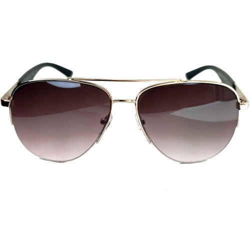 фото Очки солнцезащитные женские/ очки для защиты от уф400/ капли металлической оправе/ вайфареры женские оптик хаус