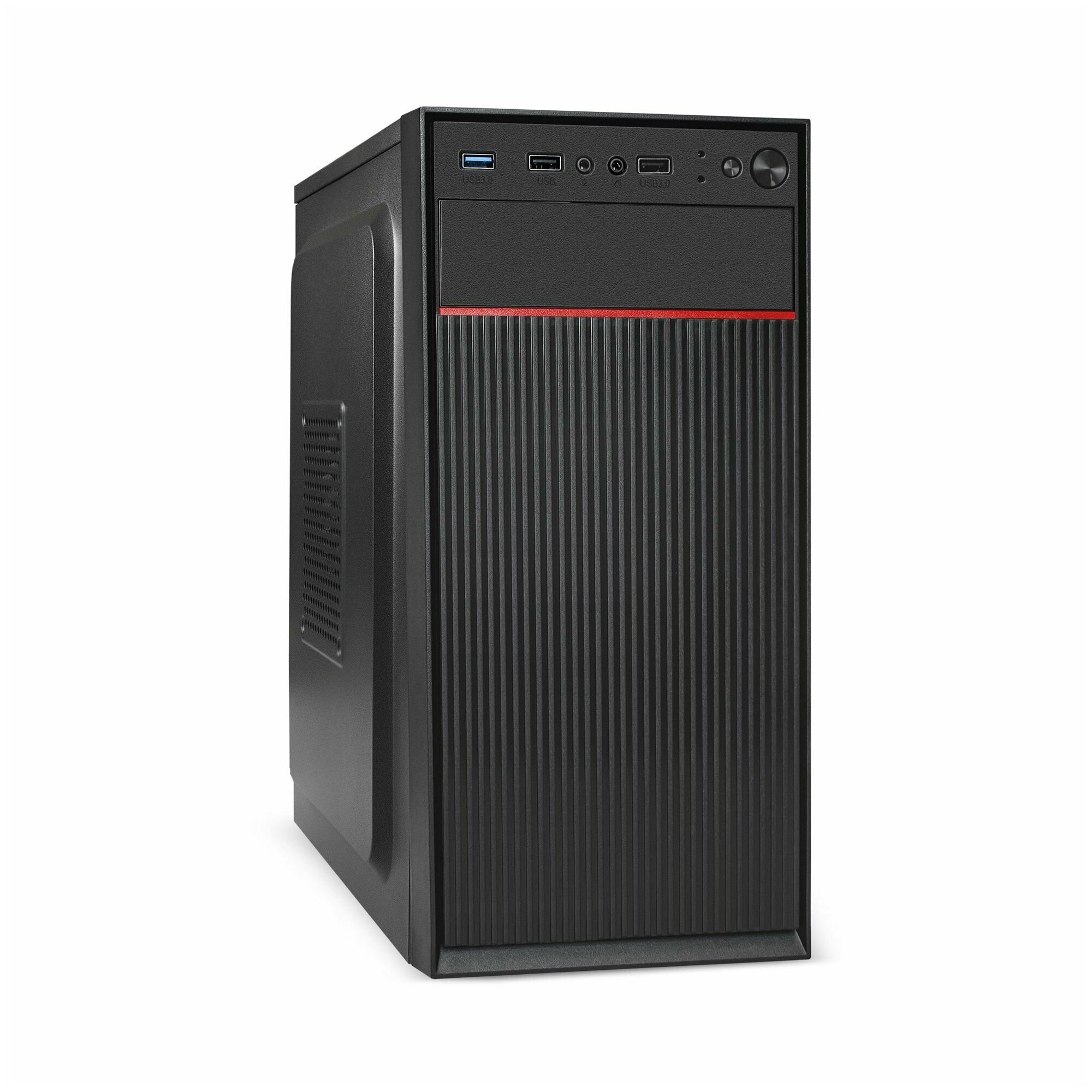 Корпус Minitower ExeGate BAA-113U (mATX без БП 2*USB+1*USB3.0 аудио черный)