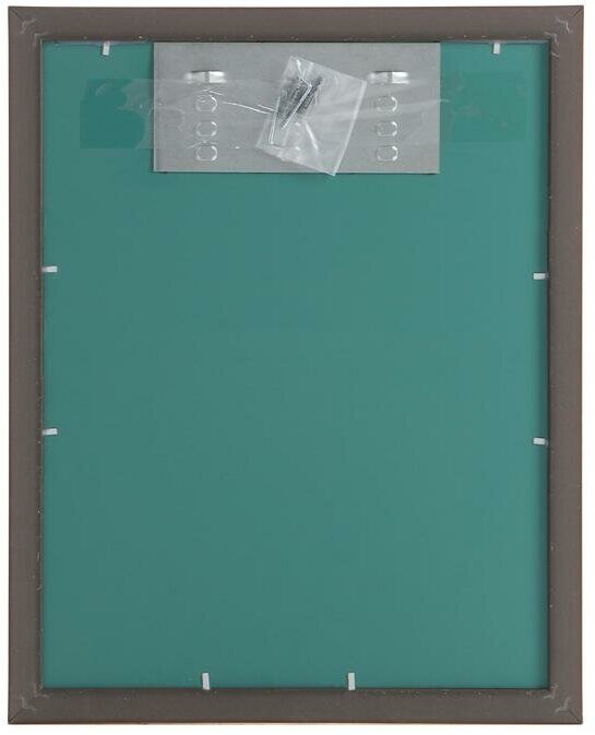Зеркало настенное «Арабеска», серебро, 40×50 см, рама пластик, 30 мм - фотография № 3