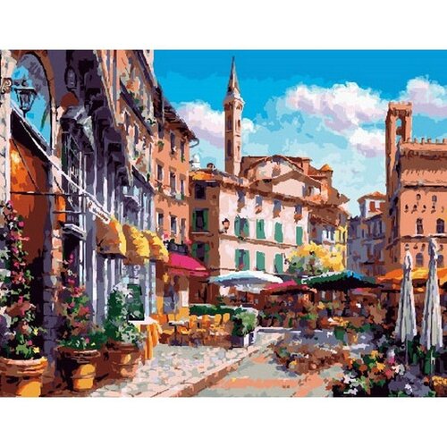 Картина по номерам Цветочный квартал 40х50 см Hobby Home картина по номерам цветочный ковер 40х50 см