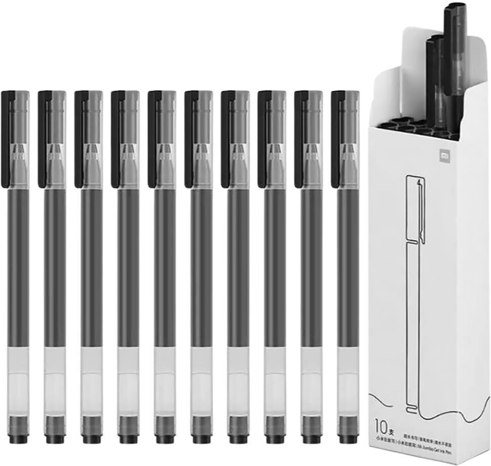 Ручка гелевая Xiaomi Mi High-capacity Gel Pen, 10 штук BHR4603GL