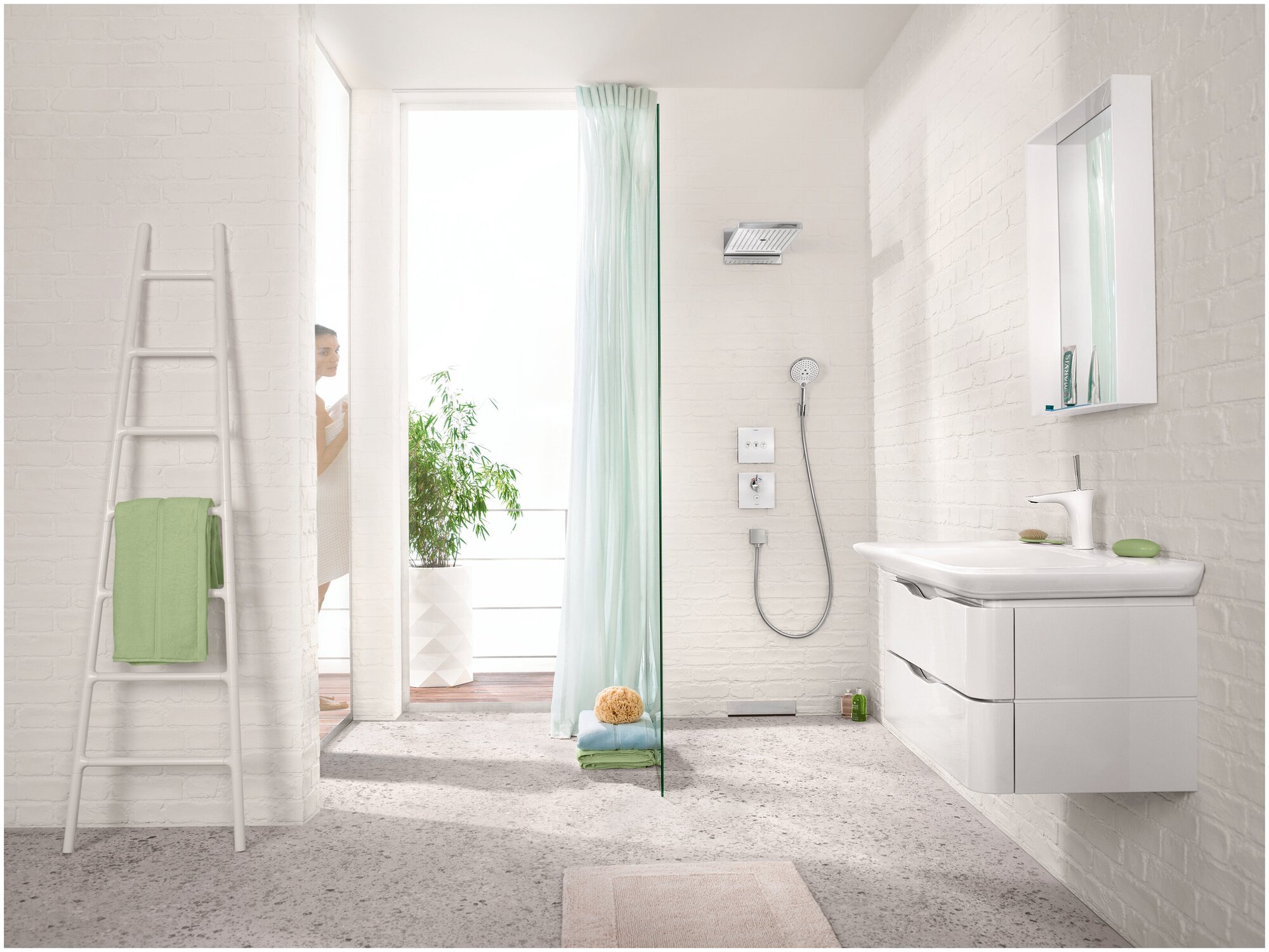 Верхний душ Hansgrohe - фото №8