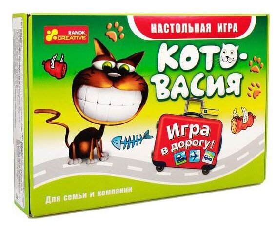 Дорожная игра Ранок Котовасия, рус. язык (269510) - фото №1