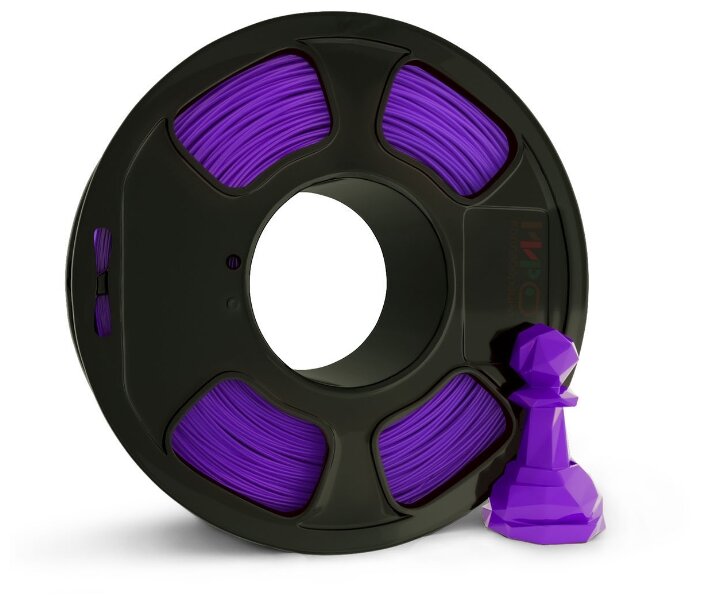 Пластик для 3D принтера в катушке GF PLA 1.75 мм 1 кг (Purple / Фиолетовый)