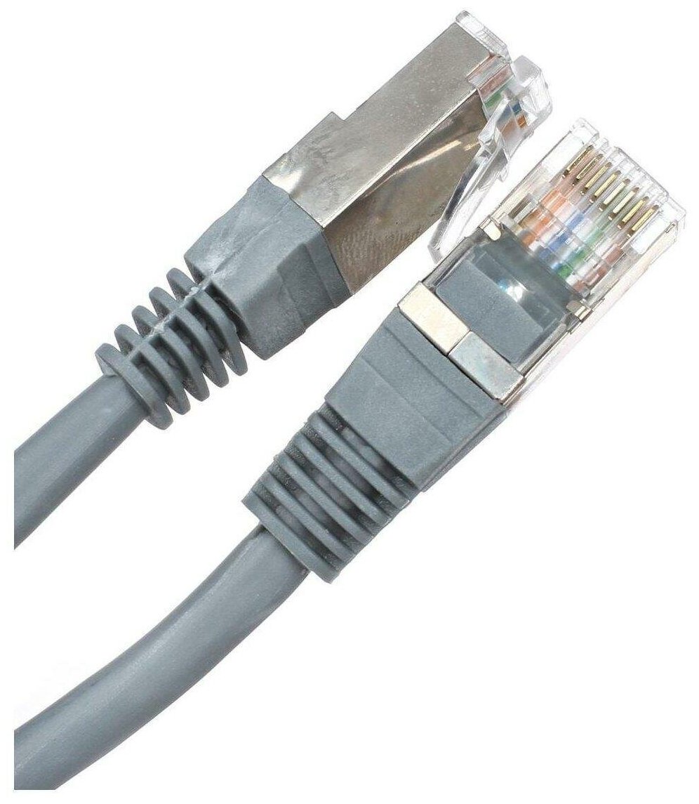 Кабель патчкорд RJ45 Telecom FTP4 Cat5e 3.0m grey NA102-FTP-C5E-3M, 1шт.