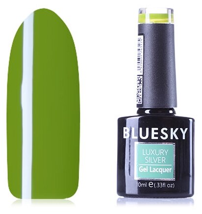 Bluesky, Гель-лак Luxury Silver №353