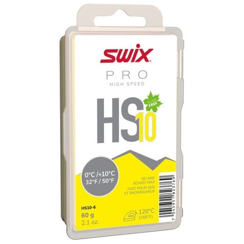 фото Парафин swix yellow, 0c/+10c, 60g hs10-6