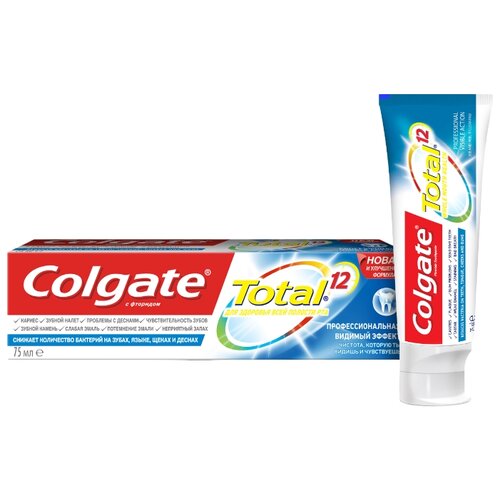 фото Зубная паста Colgate Total 12