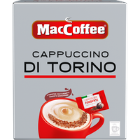 Растворимый кофе MacCoffee Cappuccino di Torino с шоколадом, в пакетиках, 10 уп., 255 г
