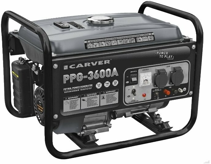 Генератор Carver PPG-3600A (2500 Вт)