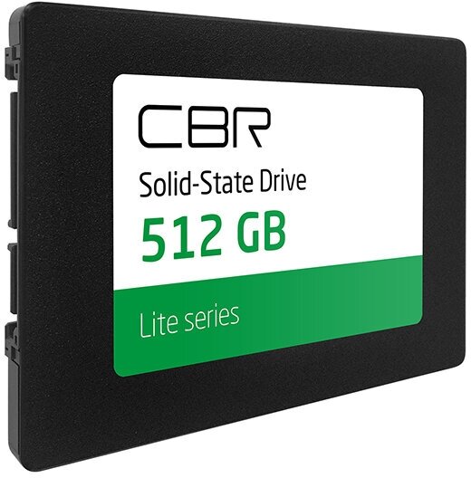 CBR Твердотельный накопитель CBR SSD 512GB SATA SSD-512GB-2.5-LT22