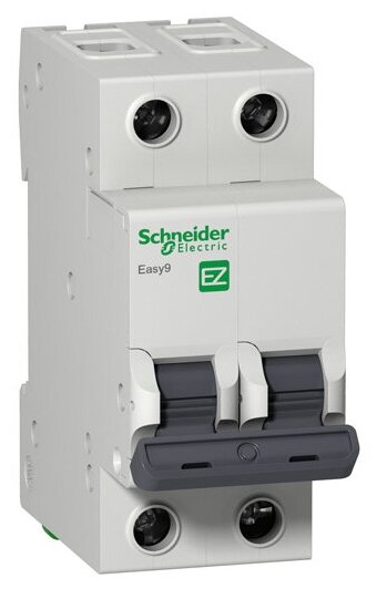 Автоматический выключатель Schneider Electric Easy9, 2 полюса, 40A, тип B, 4,5kA - фотография № 3