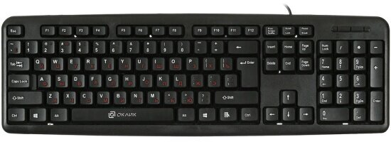 Клавиатура Оклик Oklick 90MV2 Black USB (1185967)