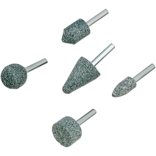 Набор шарошек абразивных для дрели ПШМ Denzel 63С 5 шт 76027 344₽