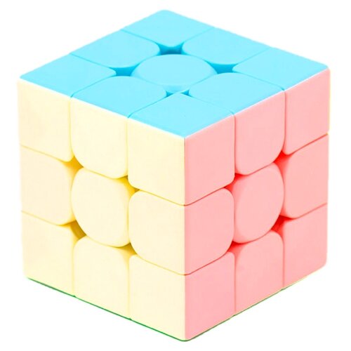 Головоломка Moyu 3x3x3 MeiLong Macaron moyu meilong 3x3x3 קוביה מגנטית magic speed cube moyu meilong 3m magnetic puzzle cubes kids toy קוביה הונגרית