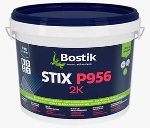 Клей для ПВХ, паркета и каучуковых напольных покрытий Bostik Stix P956 2K PU 8 кг