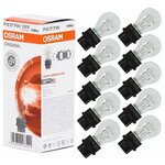 Лампа автомобильная накаливания OSRAM Original 3157 P27/7W 12.8V 27W W2.5x16q - изображение