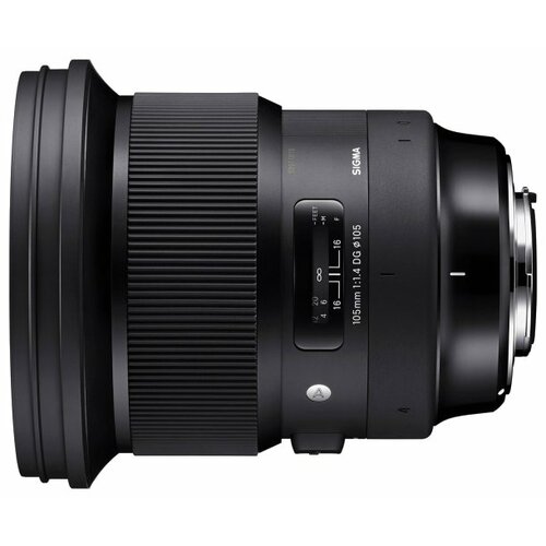 Объектив Sigma 105mm f/1.4 DG HSM Art Sony E, черный sigma 24 70mm f 2 8 dg hsm os art canon ef