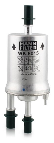 Топливный фильтр MANN-FILTER WK 6015