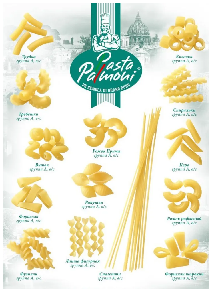 Макароны Pasta Palmoni вермишель из твердых сортов пшеницы 900 г - фотография № 5