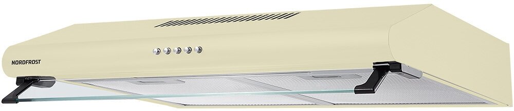 Подвесная вытяжка NORDFROST AS 6040 Y, цвет бежевый - фотография № 2