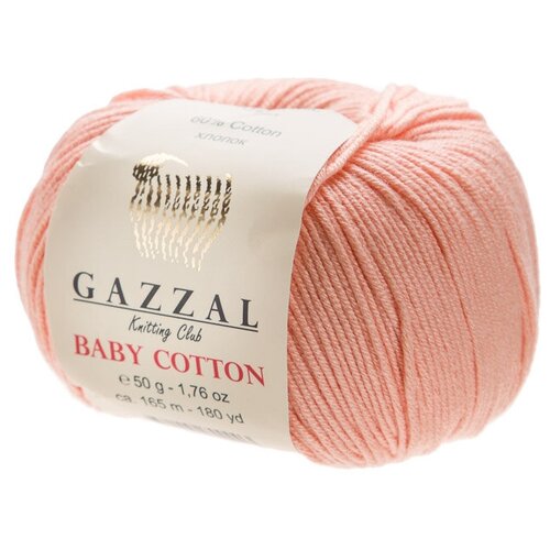 Пряжа Gazzal Baby Cotton цвет 3412