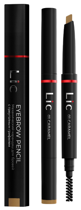 Lic карандаш для бровей Mechanical Eyebrow Pencil