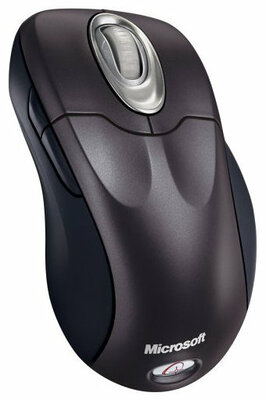 Беспроводная мышь Microsoft Wireless IntelliMouse Explorer Metallic Grey USB+PS/2