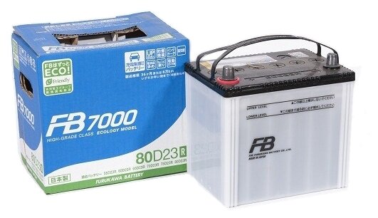 Автомобильный аккумулятор Furukawa Battery FB7000 80D23R