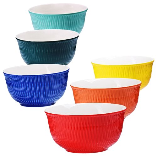 фото Набор салатников loraine 29629 6 предметов