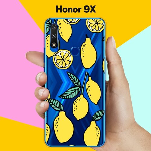 Силиконовый чехол на Honor 9X Лимоны / для Хонор 9 Икс силиконовый чехол на honor x30 лимоны для хонор икс 30