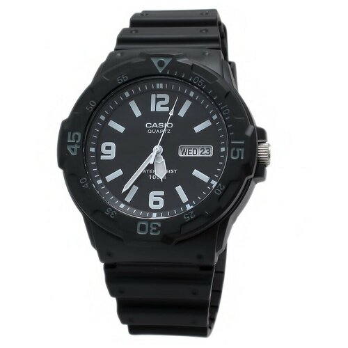 Наручные часы CASIO Японские наручные часы Casio Collection MRW-200H-1B2, черный