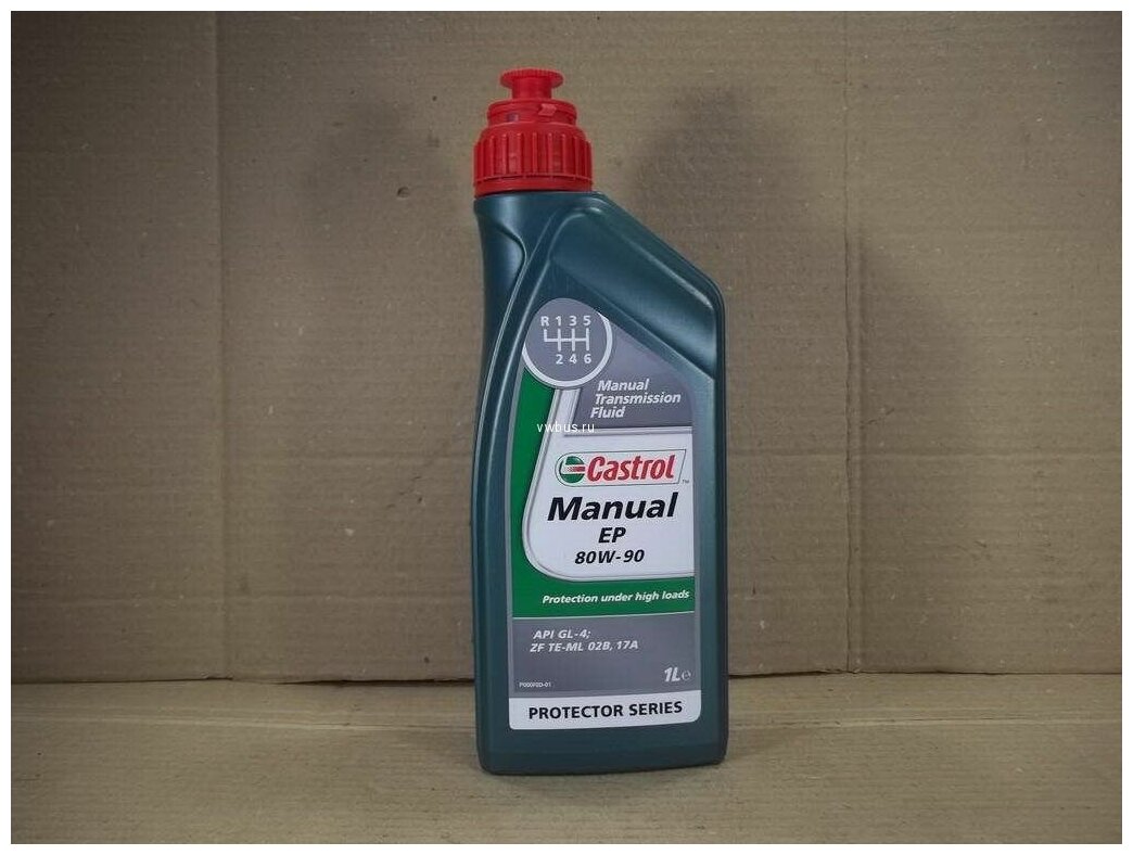 Трансмиссионное масло на минеральной основе CASTROL EP GL4 80W-90 CAS-EP-80W90