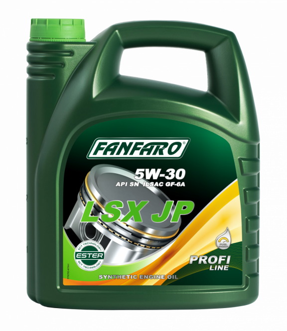 Синтетическое моторное масло FANFARO LSX JP SAE 5W30 API SN/CF 4л.