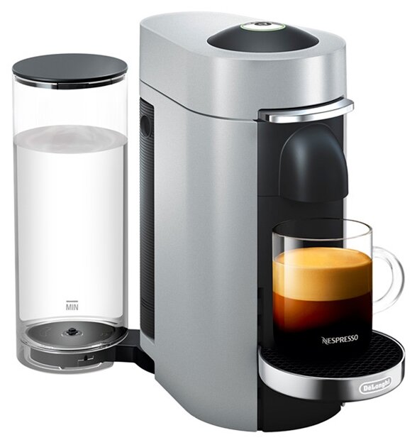 Кофемашина капсульная De'Longhi Nespresso ENV 155, серебристый