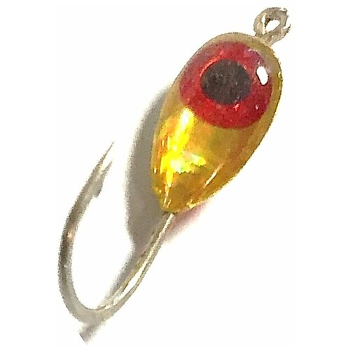 Мормышка корюшиная Glow EM003, размер 5, крючок 10, вес 0,5 , 5шт. (036)