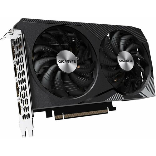 Видеокарта GigaByte GeForce RTX 3060Ti 1680Mhz PCI-E 40 8192Mb 14000Mhz 256bit DP HDMI GV-N306TWF2OC-8GD 5102000₽