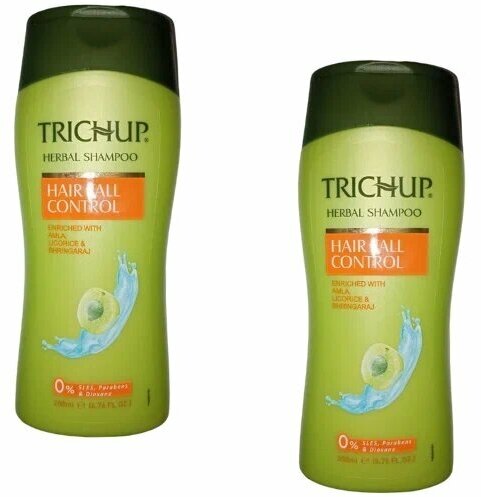 Trichup Шампунь с экстрактами трав Против выпадения волос (Hair Fall Control), 200мл - 2 шт