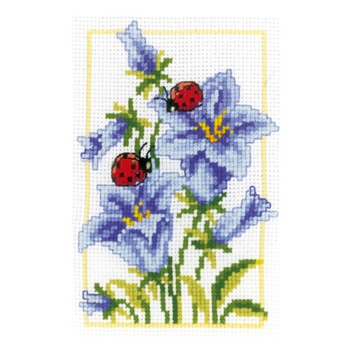 фото Набор для вышивания колокольчики 8 х 12 см pn-0146885 vervaco