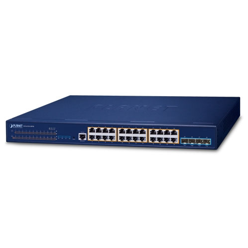 Коммутатор PLANET Layer 3 24-Port 10/100/1000T 802.3at PoE сетевое оборудование cisco sb sf350 24 k9 eu коммутатор 24 port 10 100 managed switch