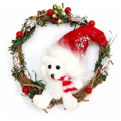 Фигурка Медвежонок на Венке