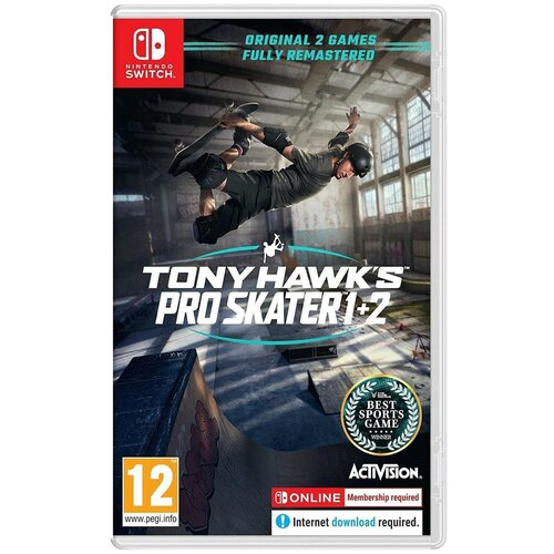 Tony Hawk's Pro Skater 1 + 2 [US][Nintendo Switch, английская версия] игра activision tony hawk s pro skater 1 2