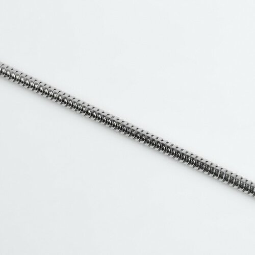 Арт Узор Цепочка для сумки, железная, d = 3 мм, 10 ± 0,5 м, цвет серебряный