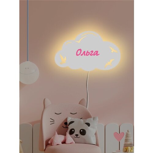 Светильник с птичками облако Ольга